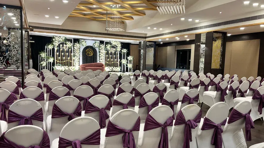 Banquet hall setup